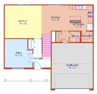 The Smithport - Main Floor Plan